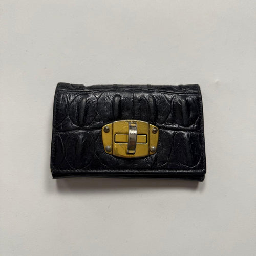 Miu Key Cases 2000S Miumiu Leather Case