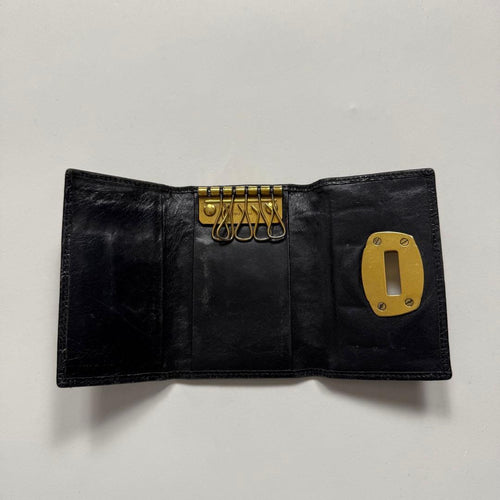 Miu Key Cases 2000S Miumiu Leather Case
