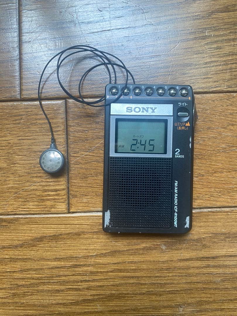 Sony Radio Tuners Fm/Am Icf-R100Mt