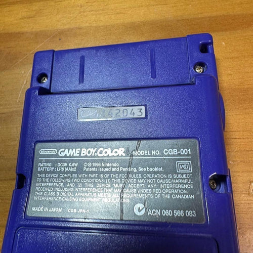 Gameboy Consoles (Game Boy Color) 6224