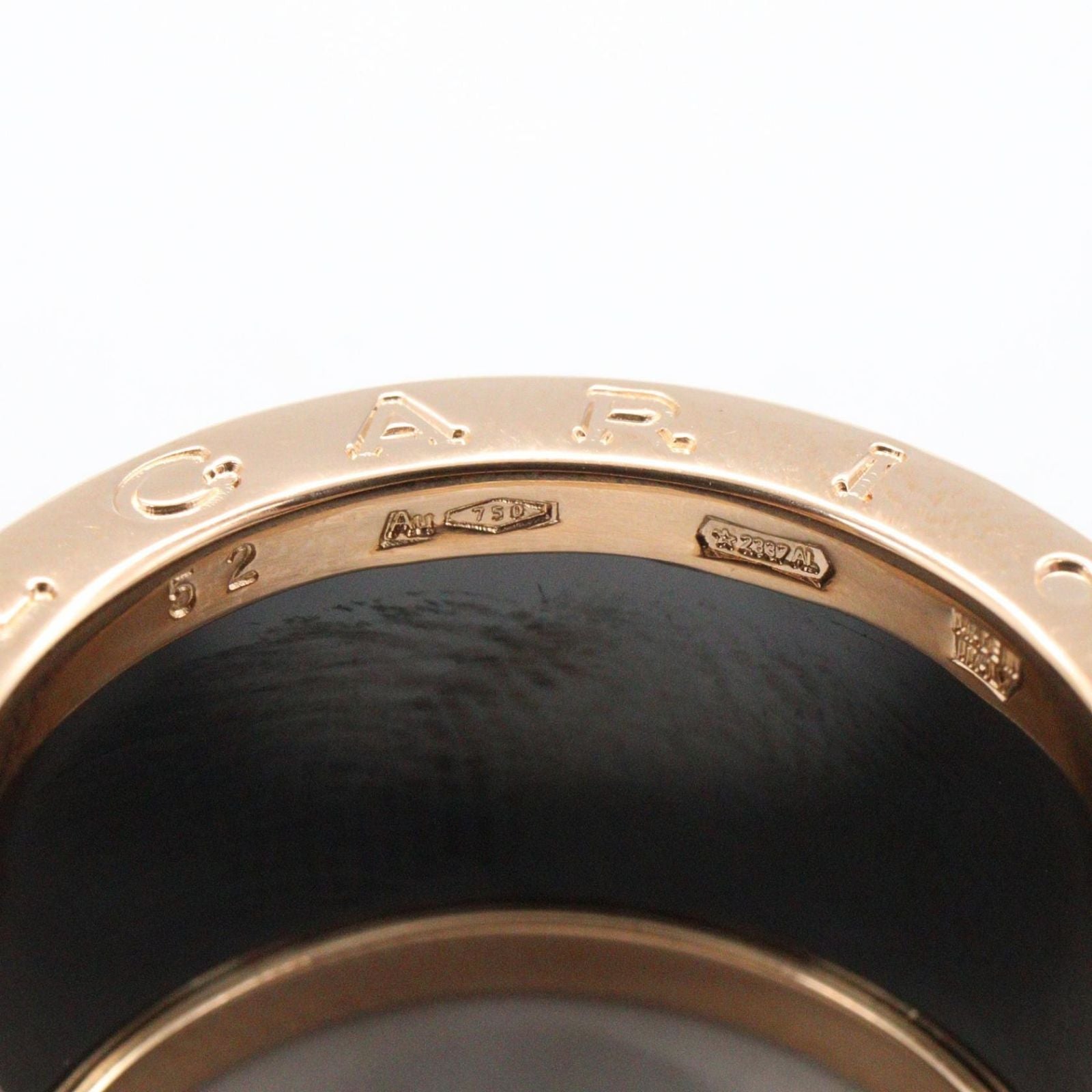 Bvlgari Ring B-Zero1 4 K18Pg Used A