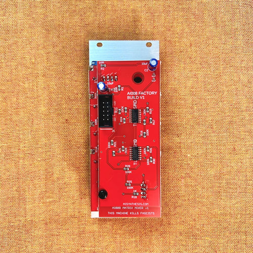 Modular Synthesizer Ai Synthesis: Ai008 Eurorack Matrix Mixer (Aluminium Panel)
