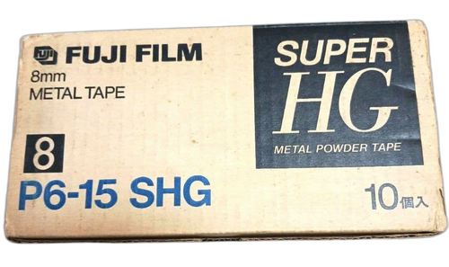 Fujifilm 8Mm Film Fuji Metal Tape P6-15 Shg 10