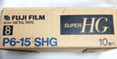 Fujifilm 8Mm Film Fuji Metal Tape P6-15 Shg 10