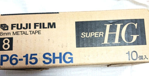 Fujifilm 8Mm Film Fuji Metal Tape P6-15 Shg 10