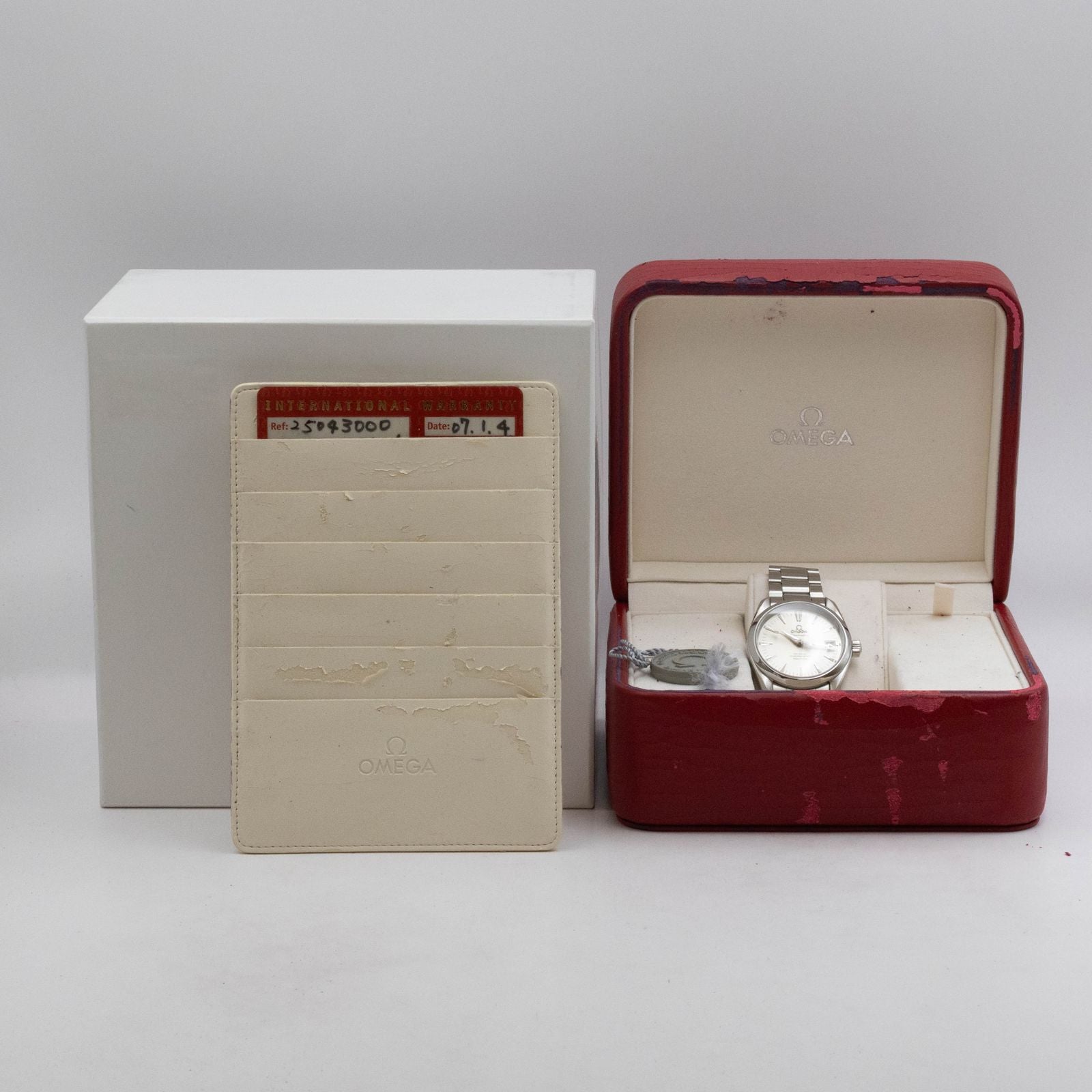 Omega Automatic Winding Clock 2504.30 Seamaster Aqua Terra