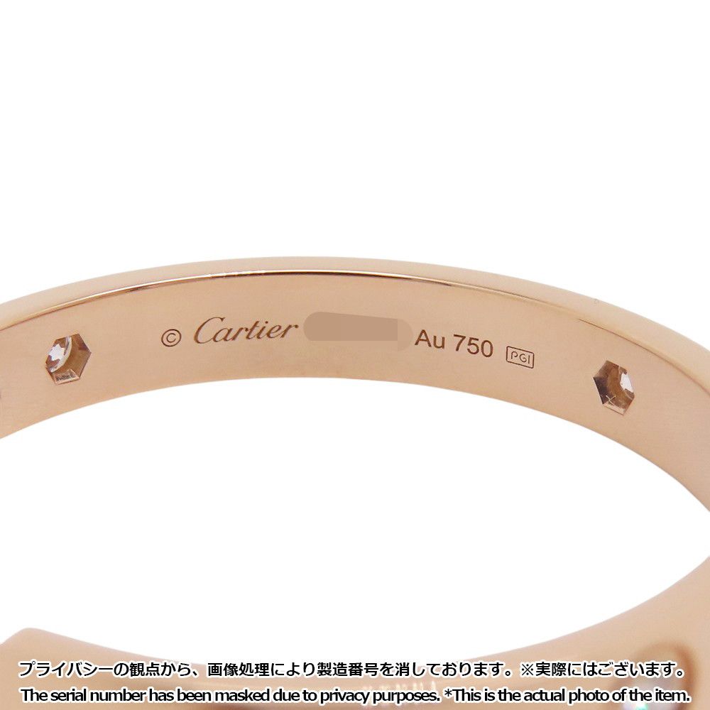 Cartier Earrings (For Both Ears) Love 6P 0.13Ct K18Pg B8301433