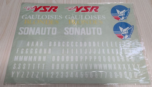 Yamaha Motor Stickers Decals Team Ysr