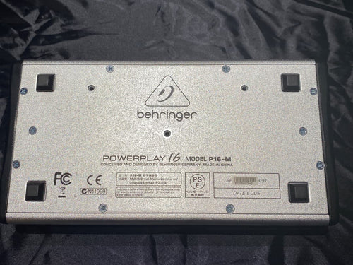 Behringer Recording Peripheral Device Powerplay P16-M