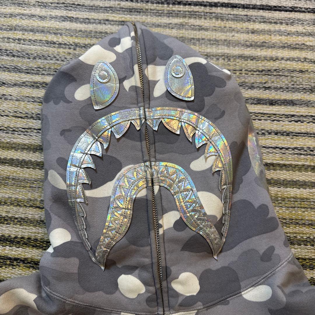A Bathing Ape Hoodies Bape Shark Hoodie L