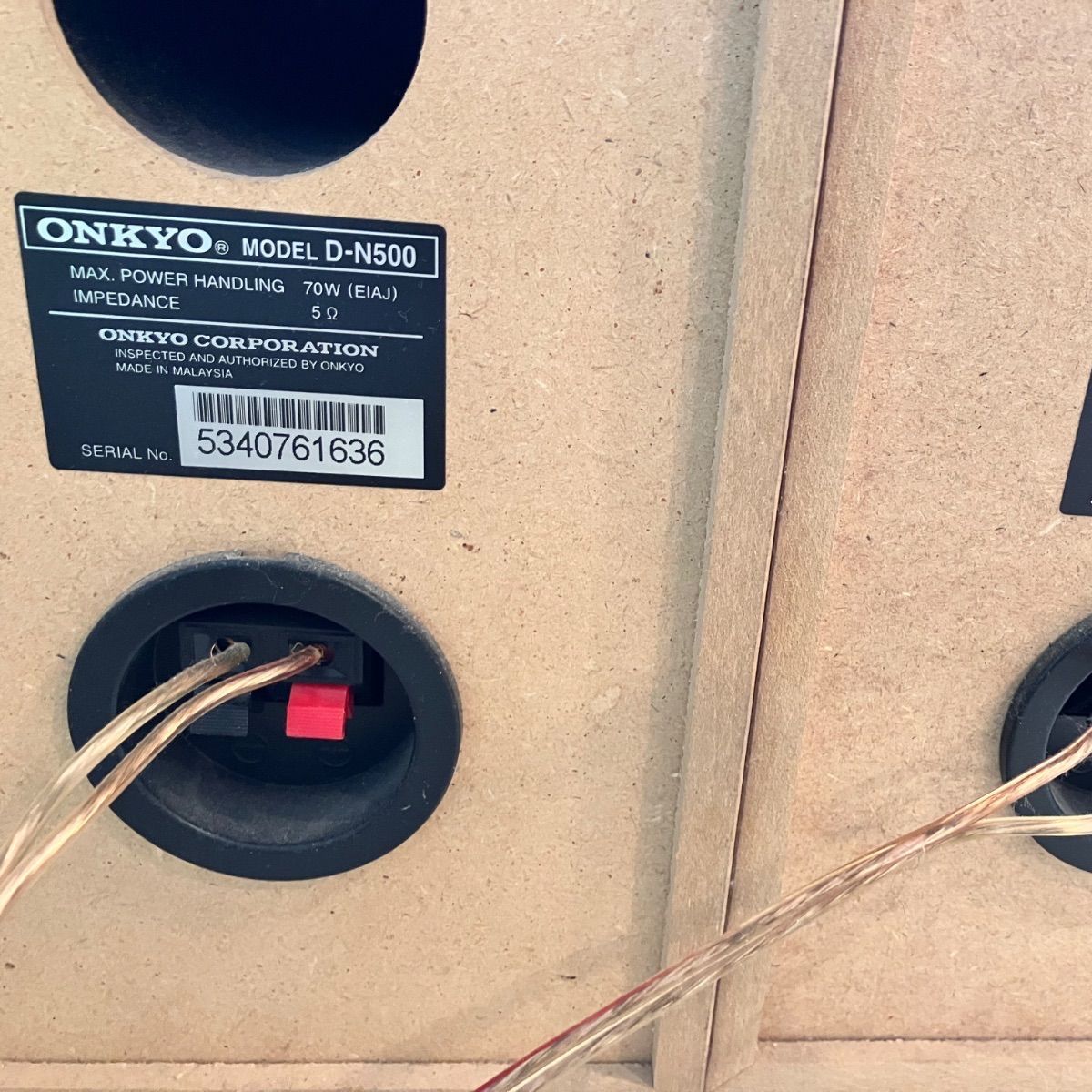 Onkyo Speaker Ud-M3E Denon D-N500