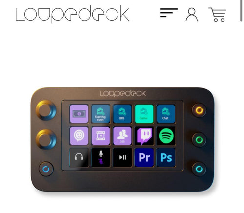 Expansion Pad Sampler Effector Loupedeck Live S