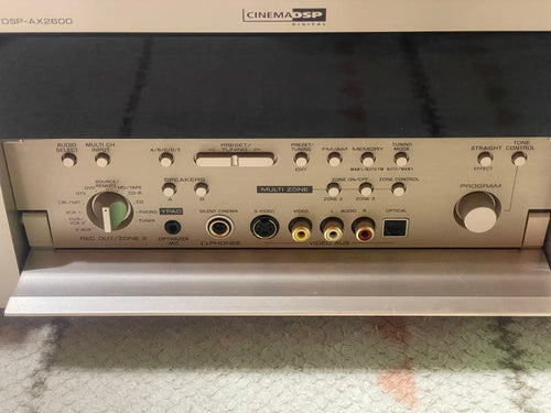 Yamaha Av Amplifiers Dsp-Ax2600