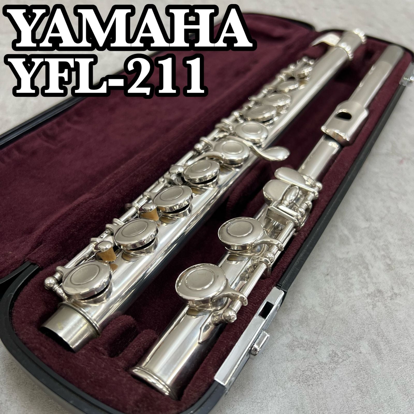 Yamaha Flute Body Yfl-211 E Silverplate