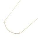 Tiffany Necklace Co T 40.5 K18