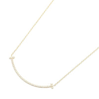 Tiffany Necklace Co T 40.5 K18