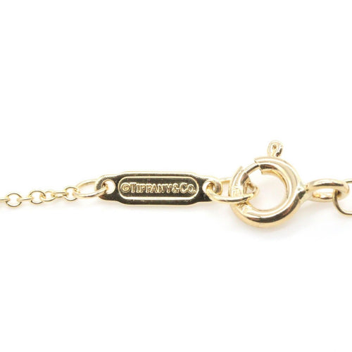 Tiffany Necklace Co T 40.5 K18