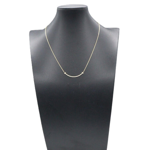 Tiffany Necklace Co T 40.5 K18