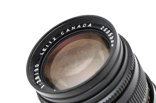 Leica Slr Camera (Film) Tele-Elmarit 90 M F2.8 #182