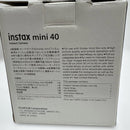 Fujifilm Instant Camera Body Instax Mini 40