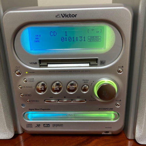 Victor Speakers Ux-Qd70-S Dvd