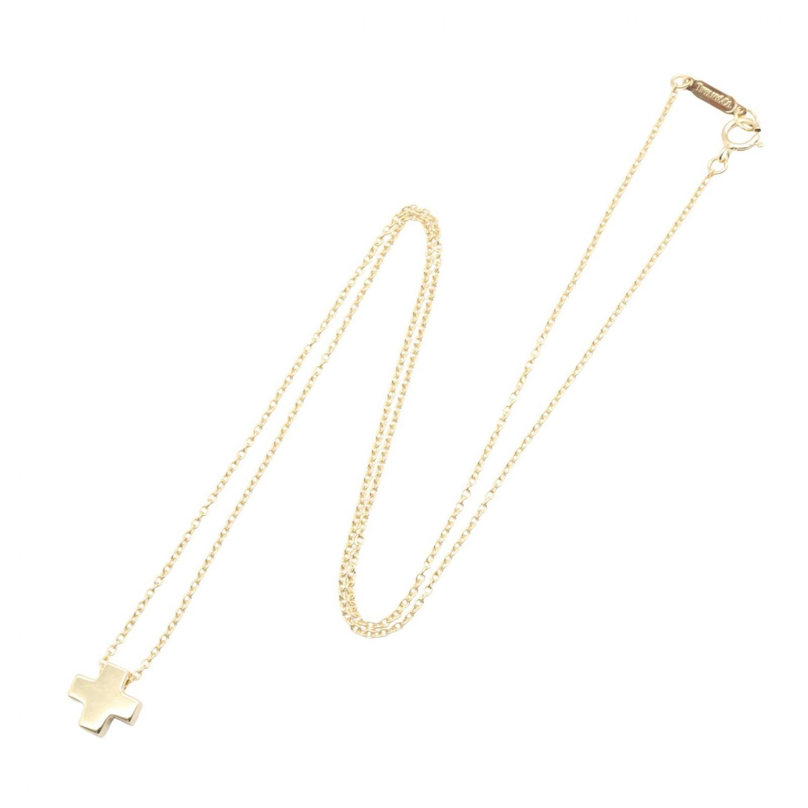 Tiffany Necklace Co 40.5 K18 Used A