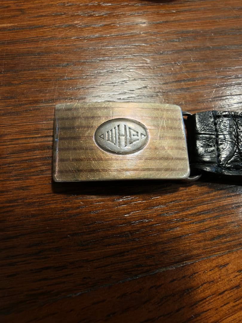 Belt Vintage Silver Buckle