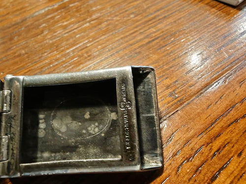 Belt Vintage Silver Buckle