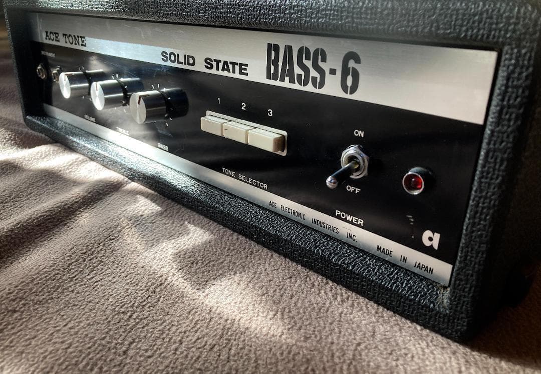 Base Amplifier Ace Tone Bass-6 Pre-Roland 70S Amp Head