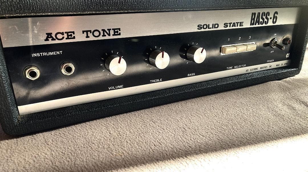 Base Amplifier Ace Tone Bass-6 Pre-Roland 70S Amp Head