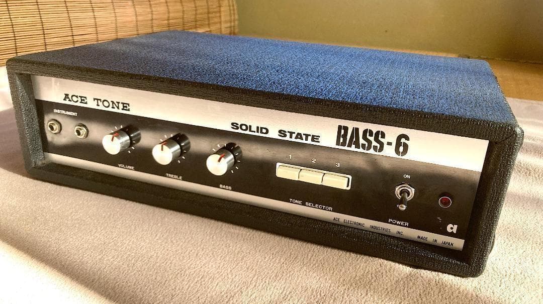 Base Amplifier Ace Tone Bass-6 Pre-Roland 70S Amp Head