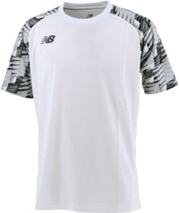 New Balance Shirt Jmtf1417 Wt (Nv) (Ryb) (Rd)