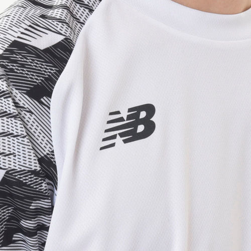 New Balance Shirt Jmtf1417 Wt (Nv) (Ryb) (Rd)