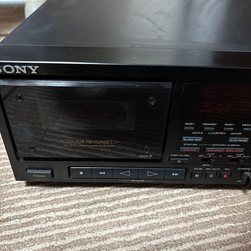 Cd Md Cassette Deck Sony Tc-Wr870