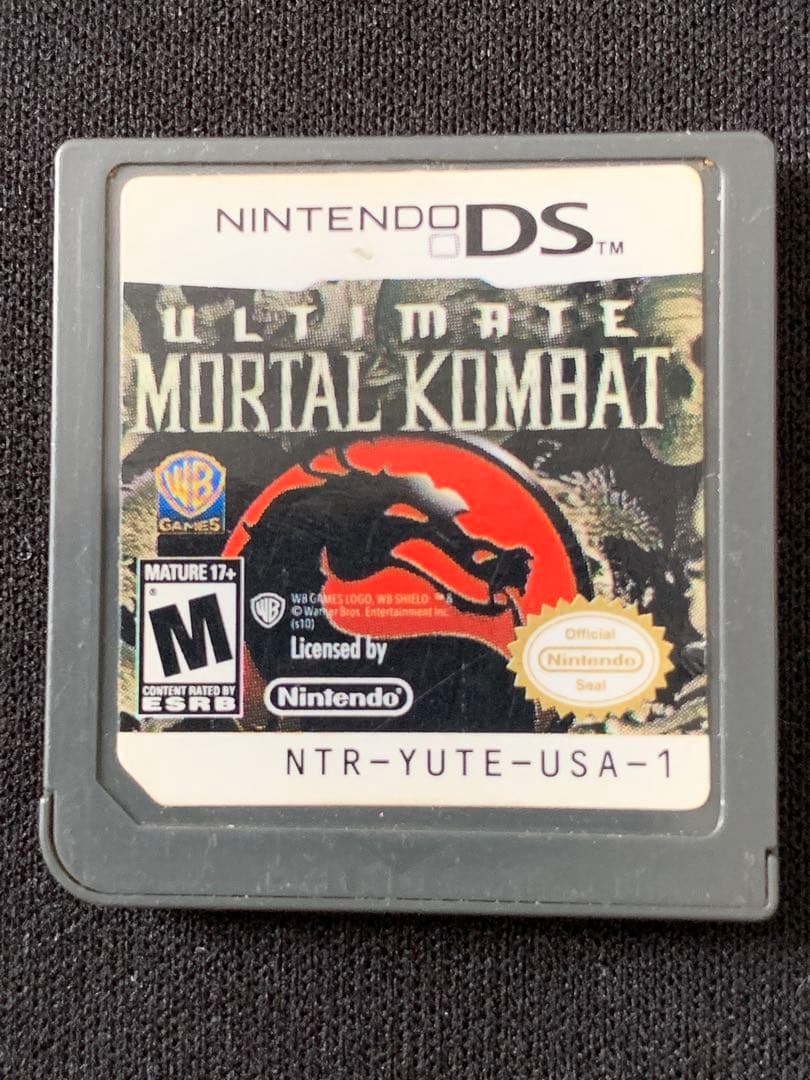 Games (Physical) Ultimate Mortal Kombat Nintendo Ds