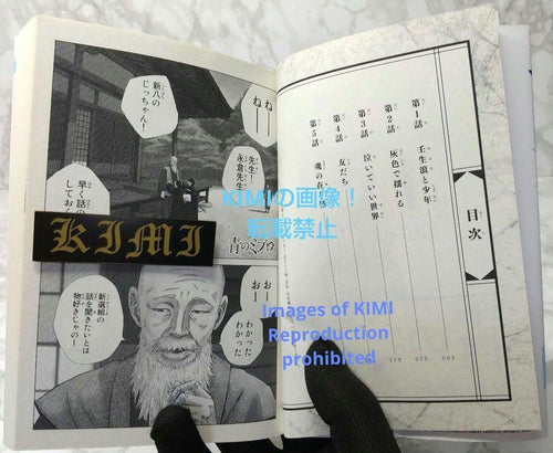 Youth Manga 1 2022 1St Edition Printing The Blue Wolves Of Mibu Miburo Comic