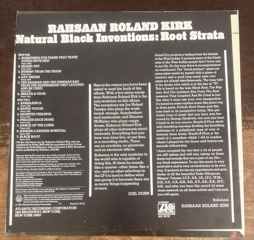 Western Music Rahasaan Roland Kirk