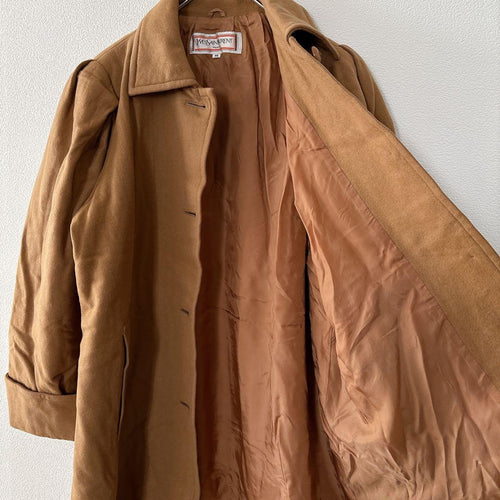 Yves Saint Laurent Long Coats 100% M
