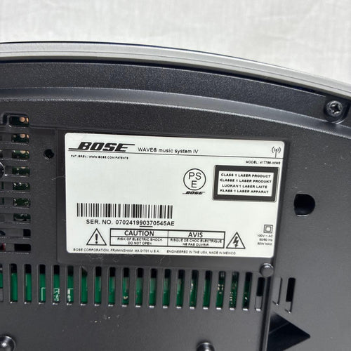Bose Wireless Speaker Wave Music System Iv 417788-Wms