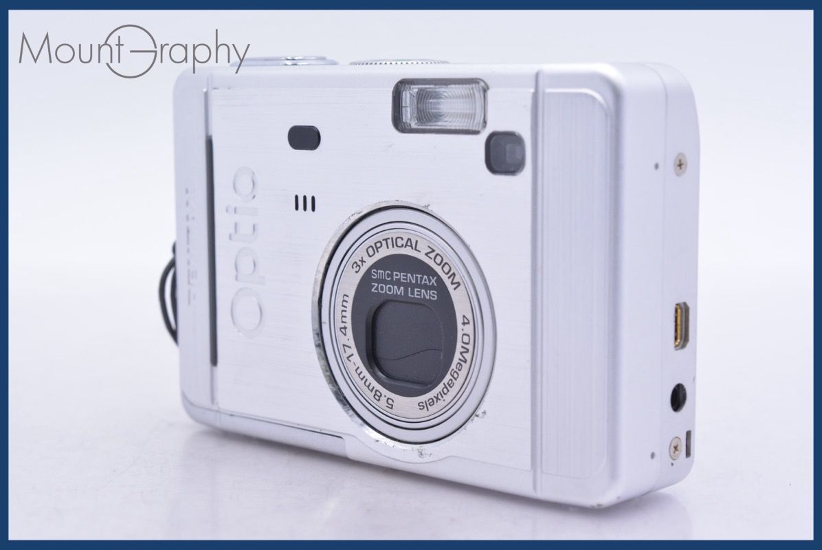 Compact Digital Camera Pentax Optio S40 3X #Mj8736