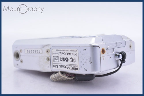 Compact Digital Camera Pentax Optio S40 3X #Mj8736
