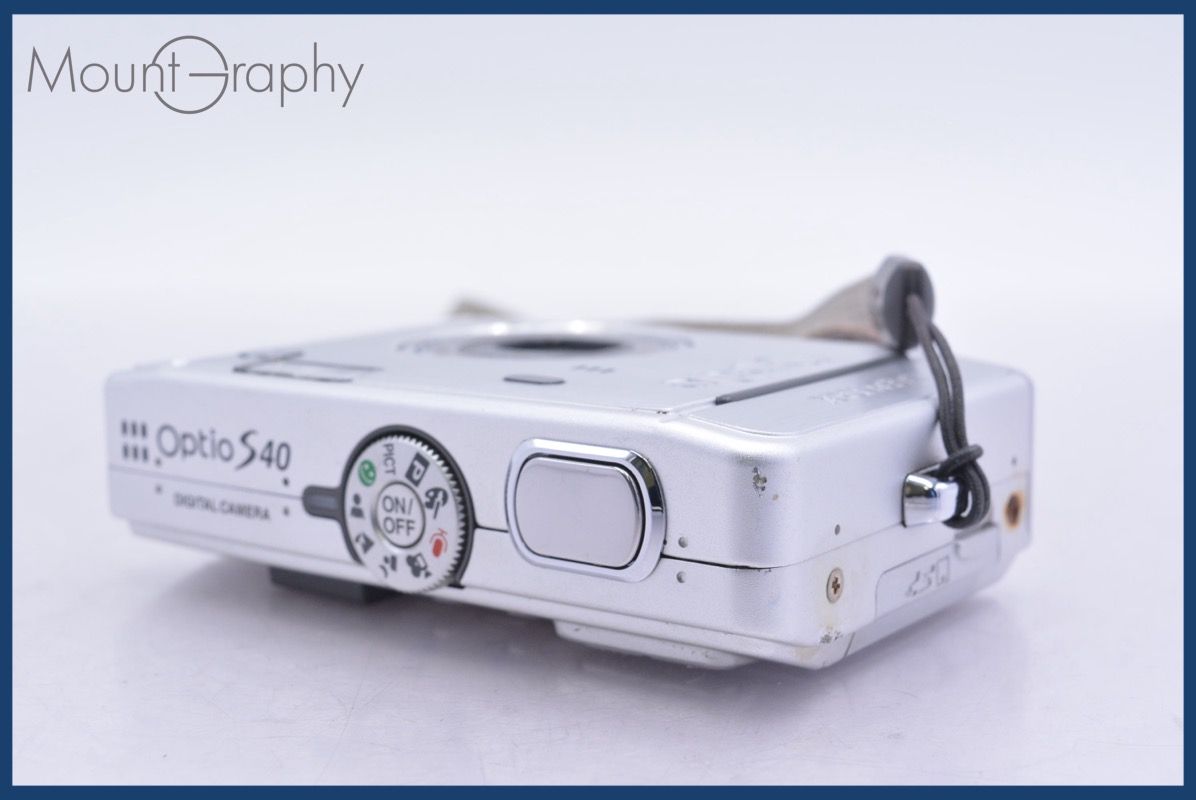 Compact Digital Camera Pentax Optio S40 3X #Mj8736