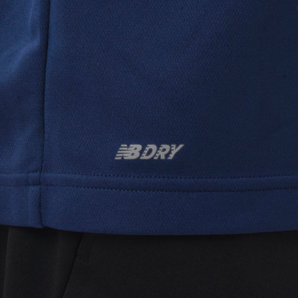 New Balance Tops (Other Than Jersey) Jmtp1418 Nv (Bk) (Ryb) (Wt)