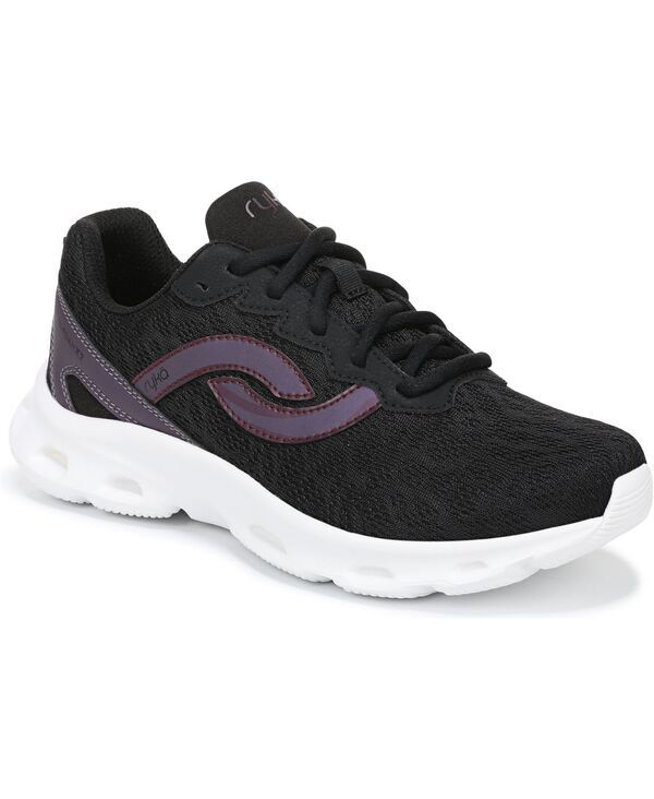Sneakers Ryka Womens Activfoam X2 Running Inspi Red Shoes Black Mesh Fabric