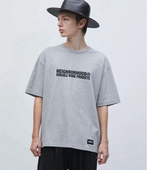Neighborhood T-Shirts Sheltech Crewneck Ss S White