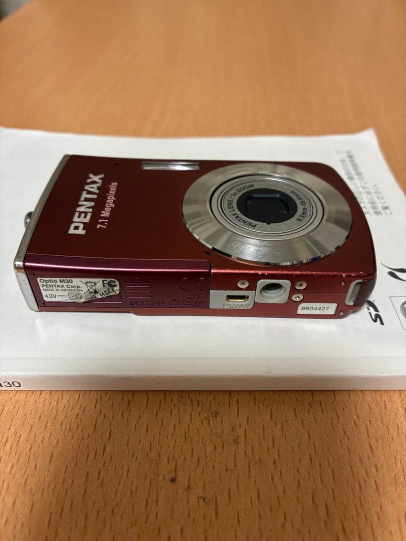 Pentax Compact Digital Cameras Optio M30