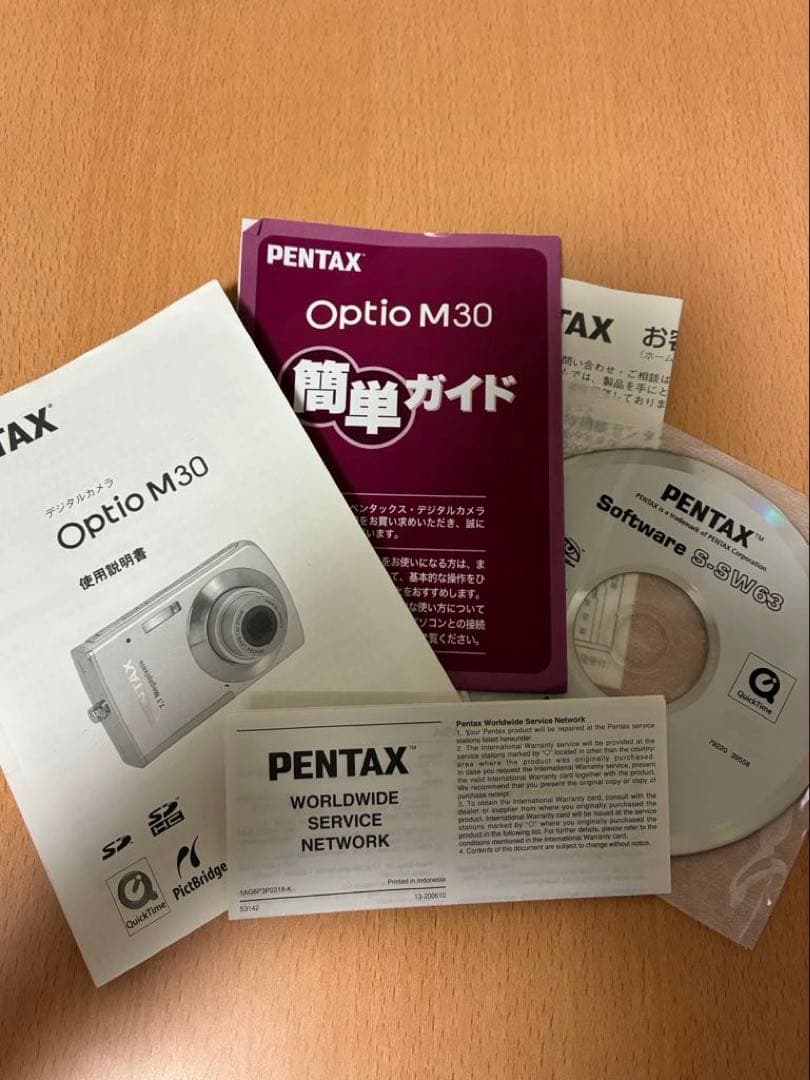 Pentax Compact Digital Cameras Optio M30