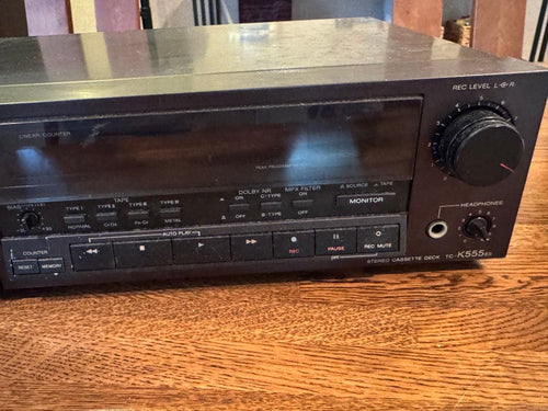 Sony Cd, Md Cassette Decks Tc-K555Es