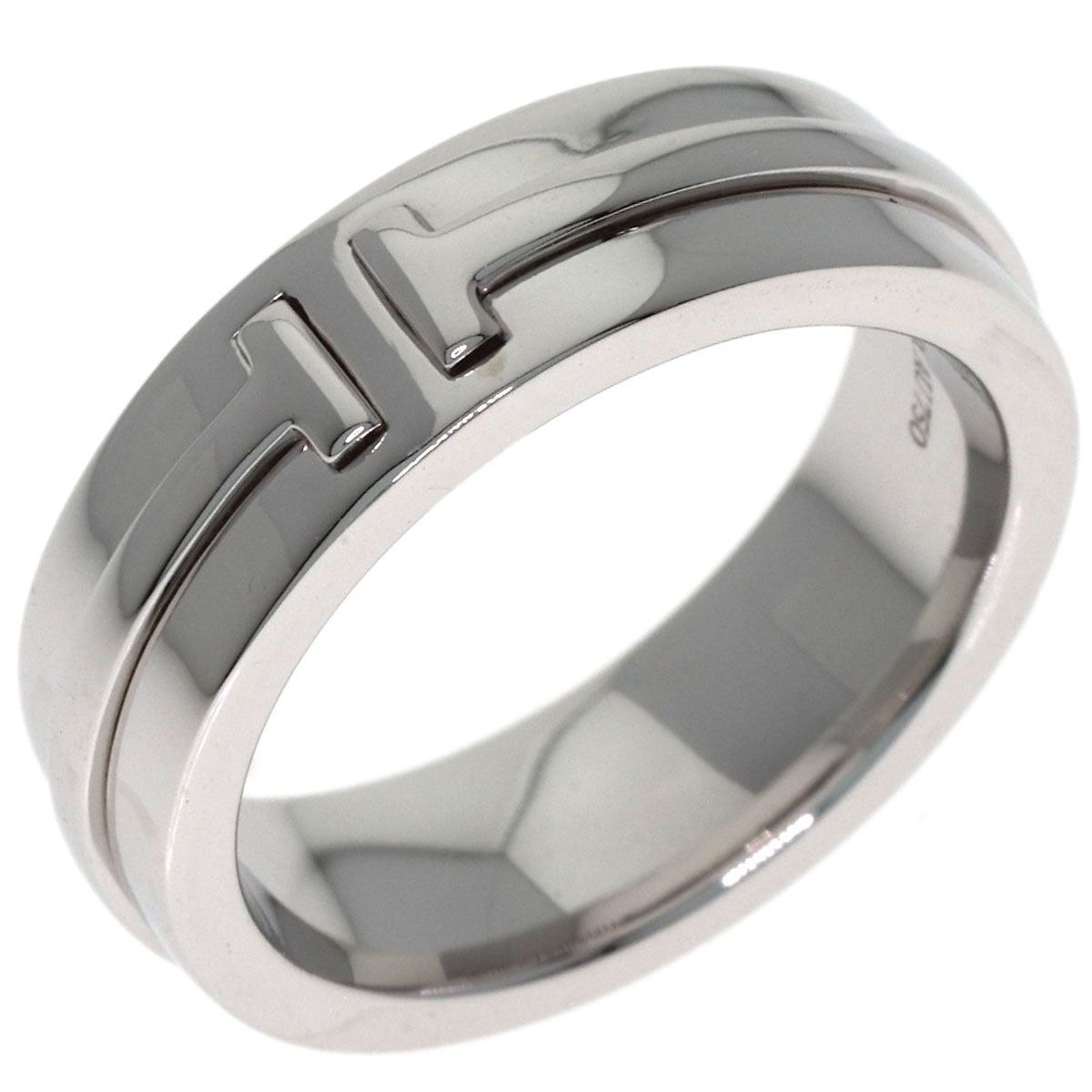 Tiffany Ring Tiffany&Co. T K18Wg