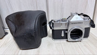 Slr Cameras (Film) Nikkorex F Nikon